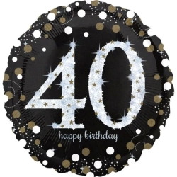 Balon foliowy na 40 lat urodziny